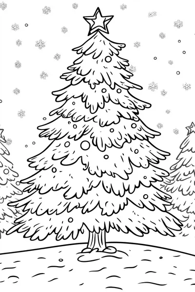 christmas colouring pages